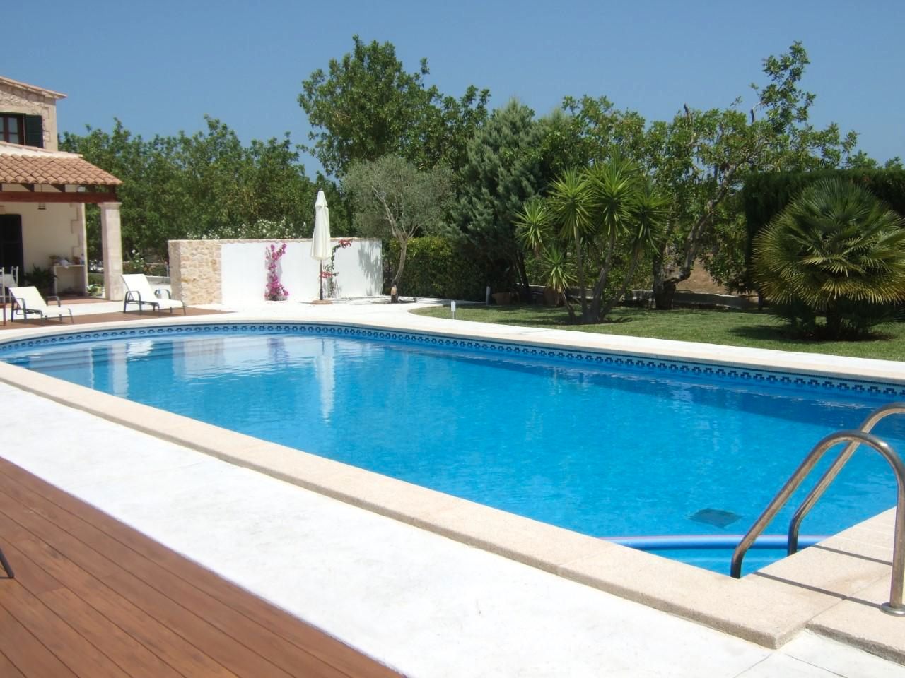 Piscina de Finca rústica de lloguer en Artà amb Aire condicionat, Calefacció i Jardí privat