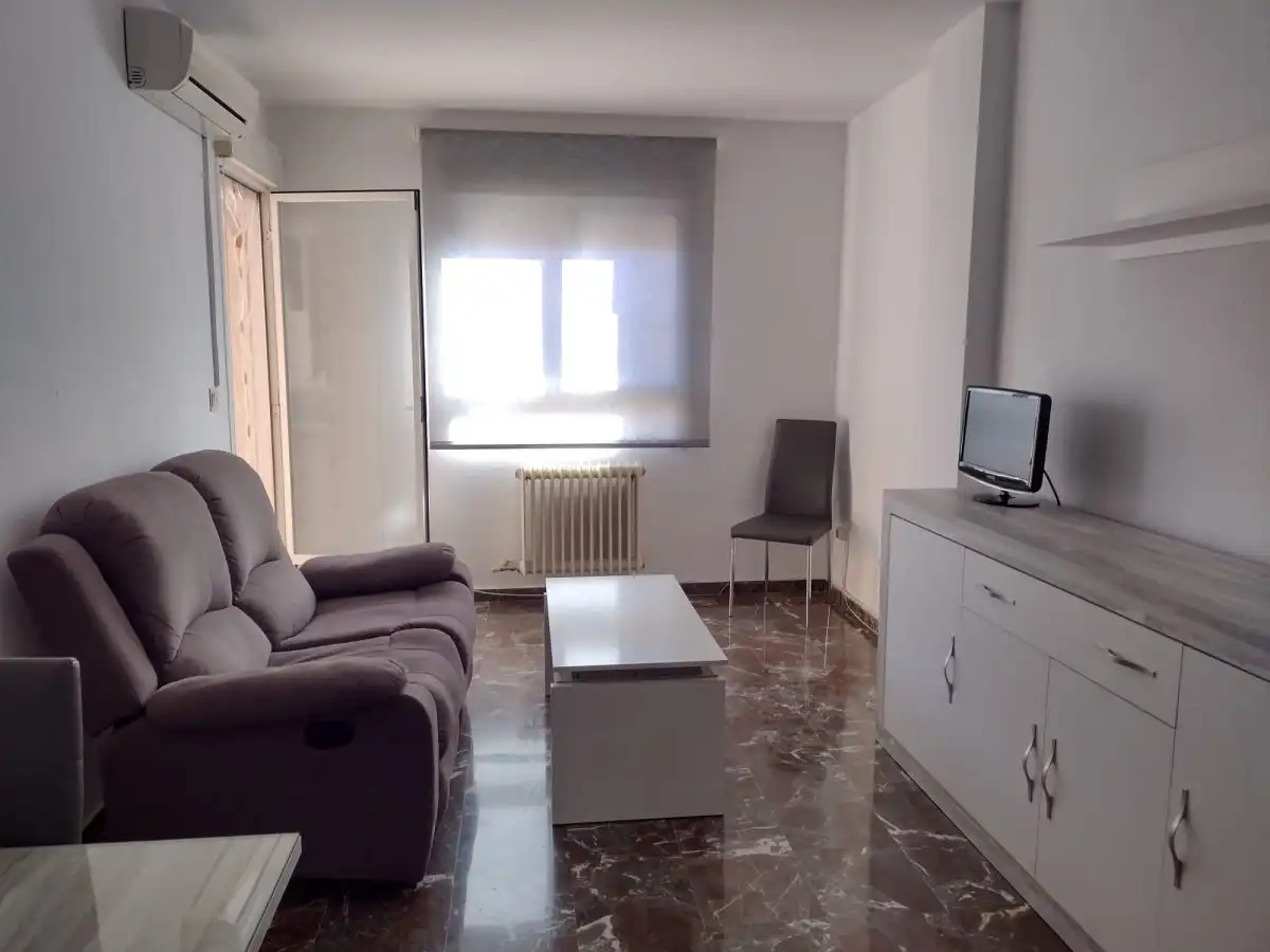 Living room of Flat for rent in Jaén  with Air Conditioner, Heating and Terrace