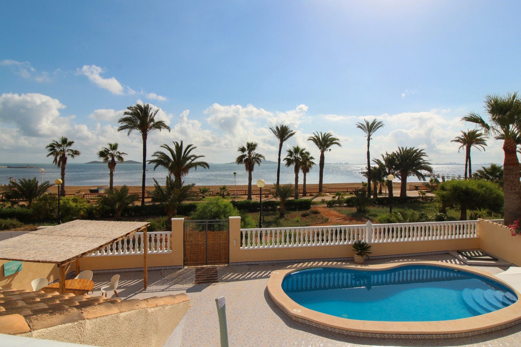 Jardín de Casa o chalet en venta en Cartagena con Aire acondicionado, Calefacción y Jardín privado