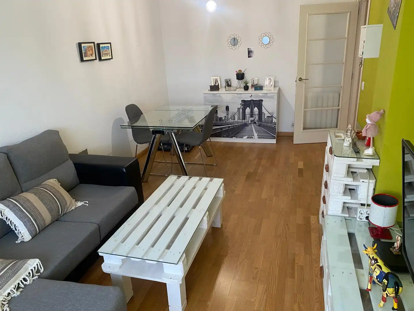 Living room of Ground floor for sale in Ciudad Real  with Air Conditioner, Heating and Terrace