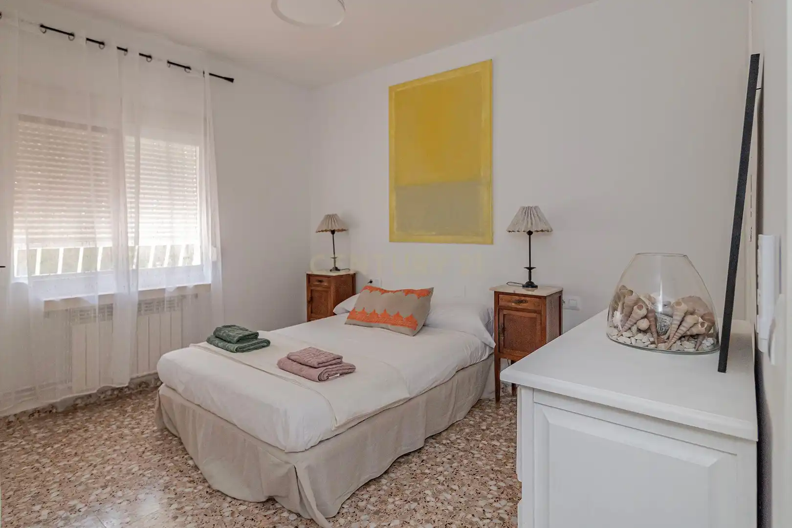 Bedroom of Houses for rent in Calpe / Calp  with Air Conditioner, Private garden and Swimming Pool