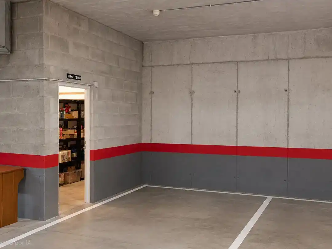 Parking of Flat for sale in Santander  with Swimming Pool and Balcony