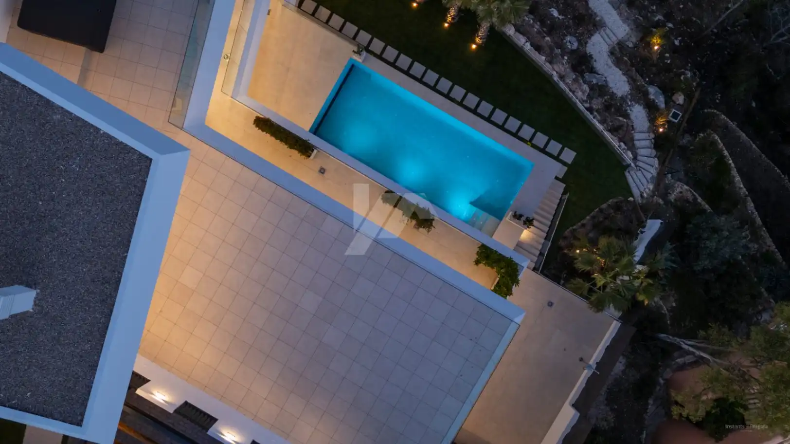 Piscina de Casa o chalet en venta en Altea con Aire acondicionado, Calefacción y Jardín privado