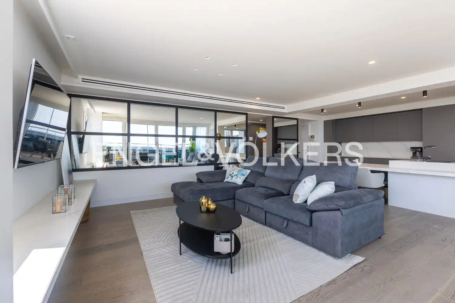 Sala de estar de Ático en venta en Camins al Grau