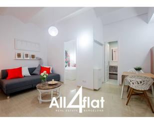 Exterior view of Flat to rent in  Barcelona Capital  with Heating, Terrace and Furnished