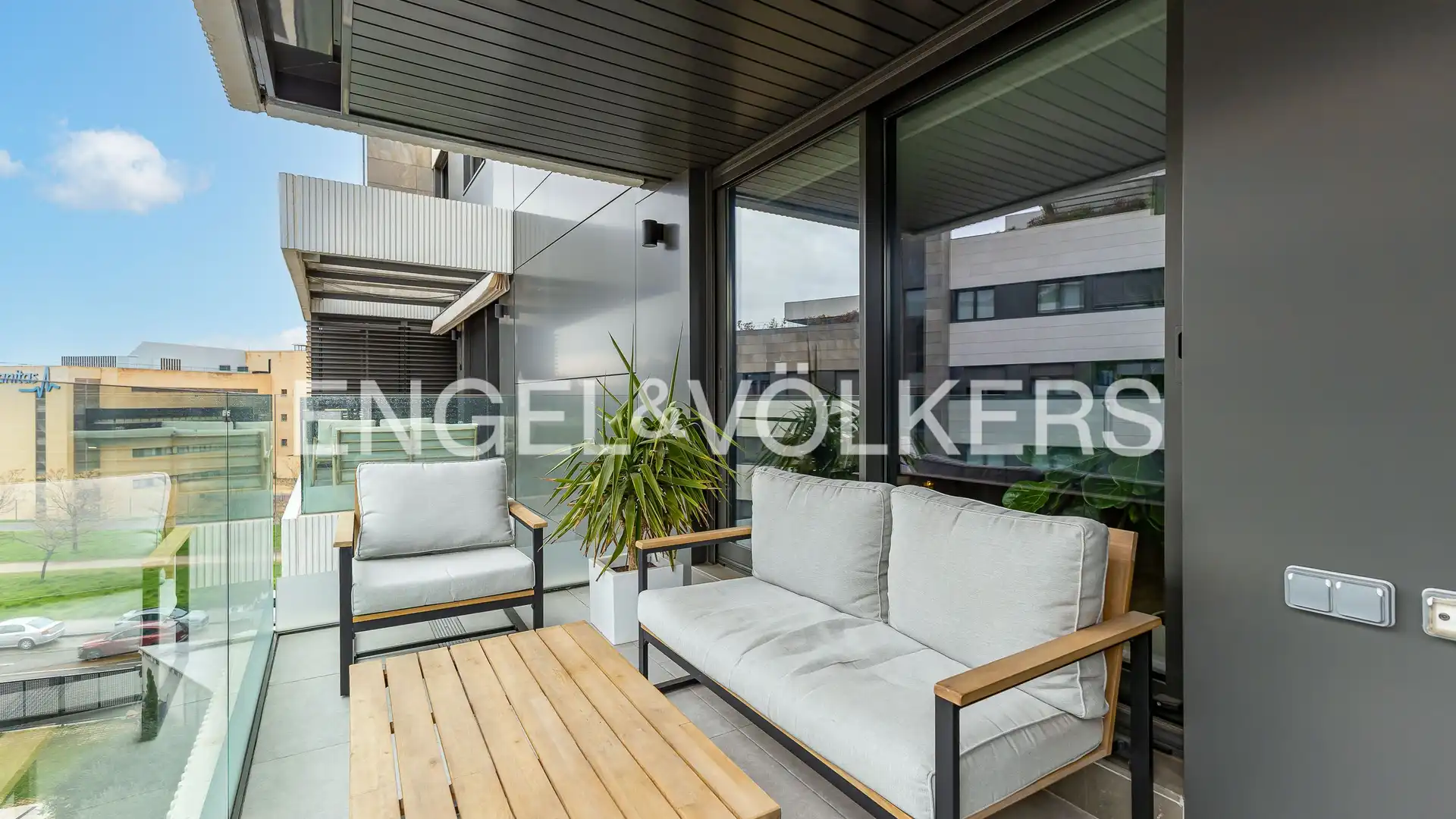 Terrace of Flat for sale in  Madrid Capital  with Air Conditioner, Heating and Terrace