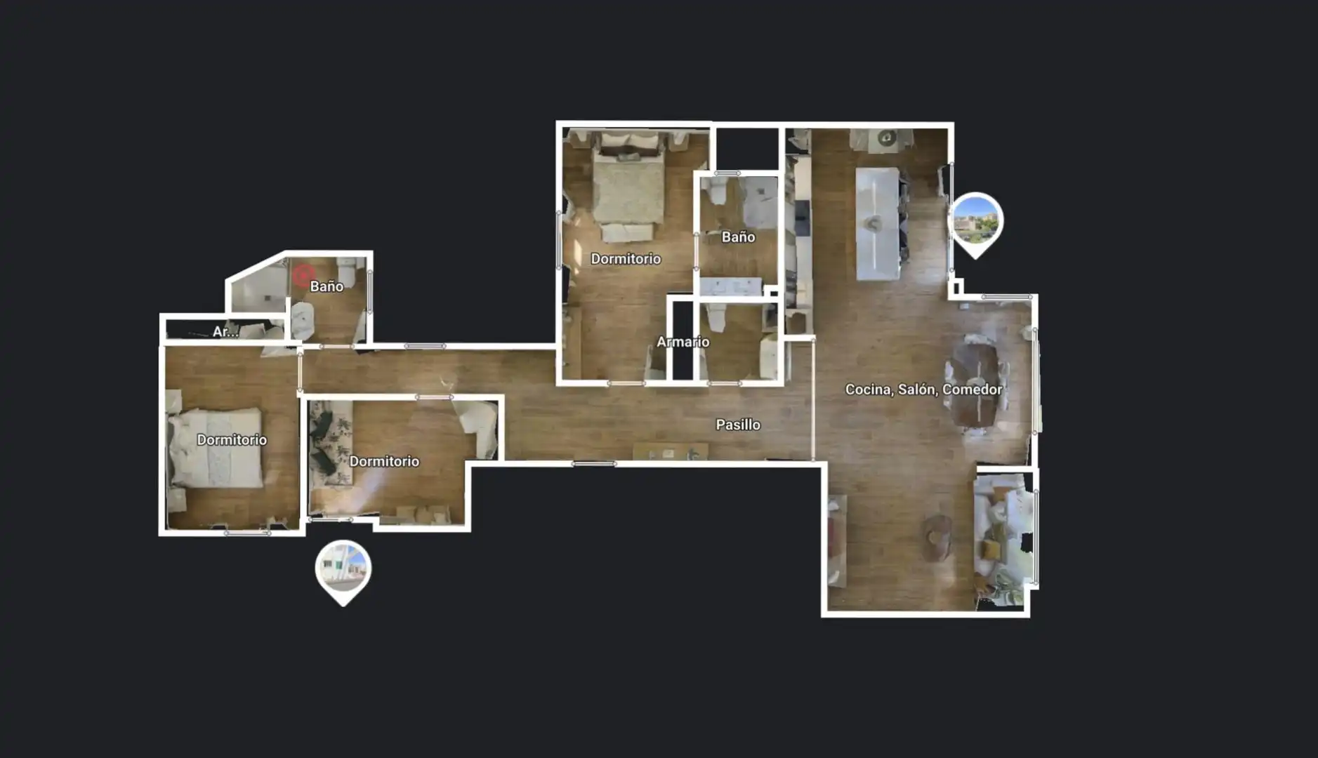 Piso en venta en  Palma de Mallorca con Aire acondicionado, Calefacción y Terraza