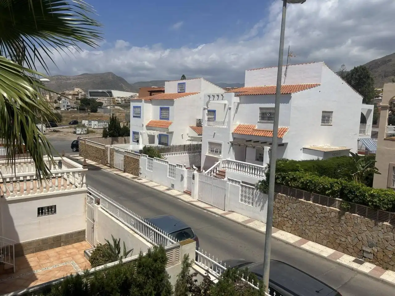 Exterior view of Houses for sale in Roquetas de Mar  with Air Conditioner, Private garden and Terrace