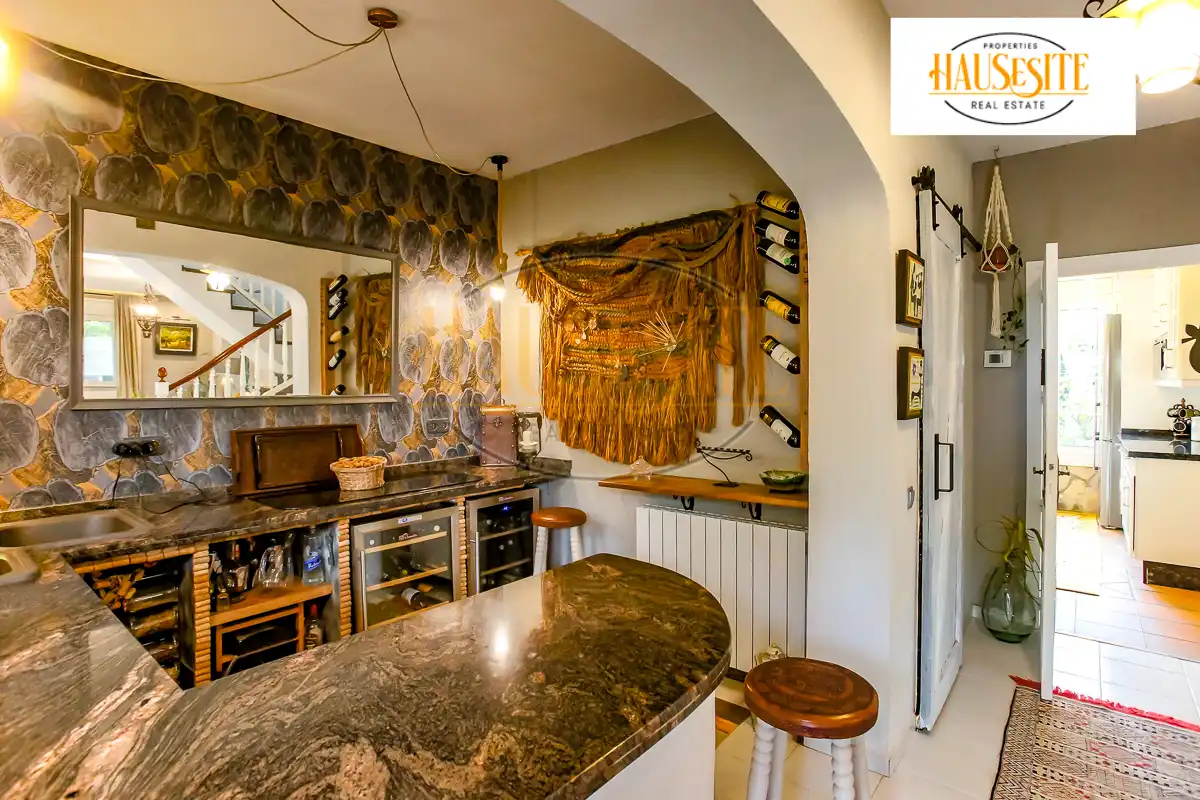 Cocina de Casa o chalet en venta en Mediona con Aire acondicionado, Calefacción y Jardín privado