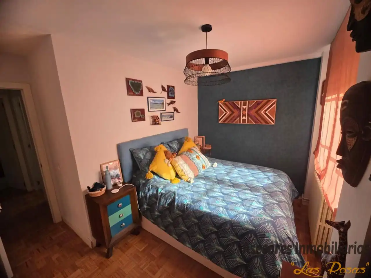 Schlafzimmer von Wohnung zum Verkauf in Madrid mit Klimaanlage, Heizung und Parkett