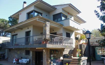 Exterior view of House or chalet for sale in Fornells de la Selva  with Air Conditioner, Heating and Terrace