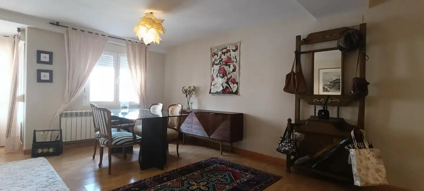 Dining room of Flat for sale in León Capital   with Heating, Parquet flooring and Terrace