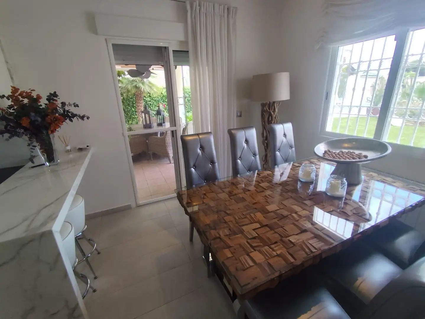 Comedor de Casa o chalet en venta en Murcia con Aire acondicionado, Jardín privado y Terraza