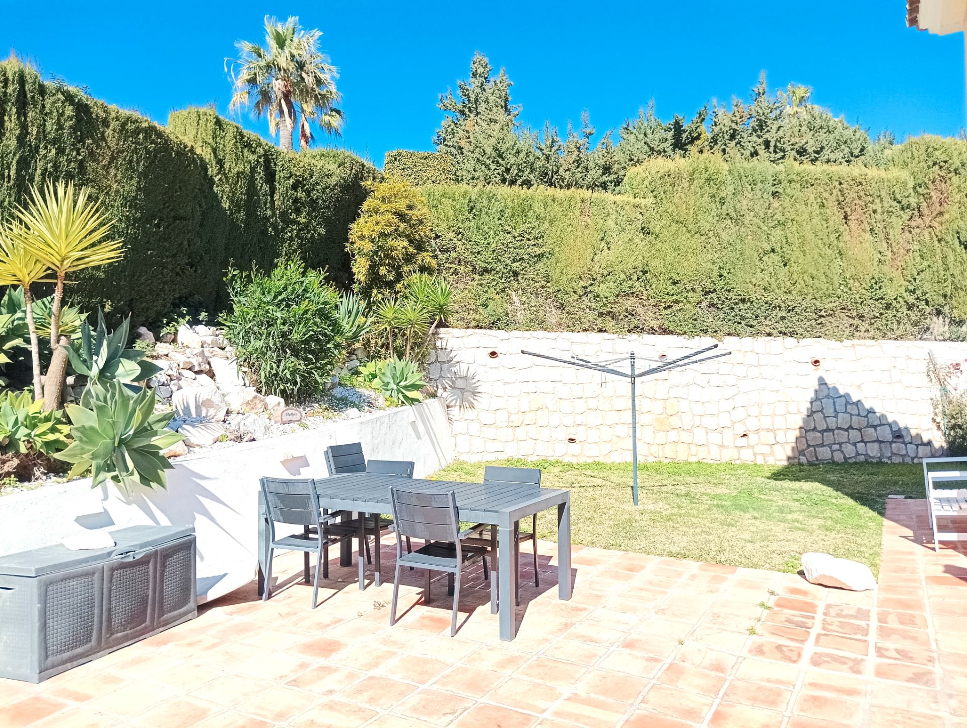 Jardín de Casa o chalet en venta en Benalmádena con Aire acondicionado, Calefacción y Jardín privado