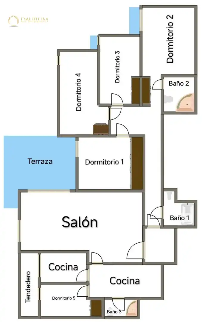 Piso en venta en Madrid con Aire acondicionado, Calefacción y Terraza