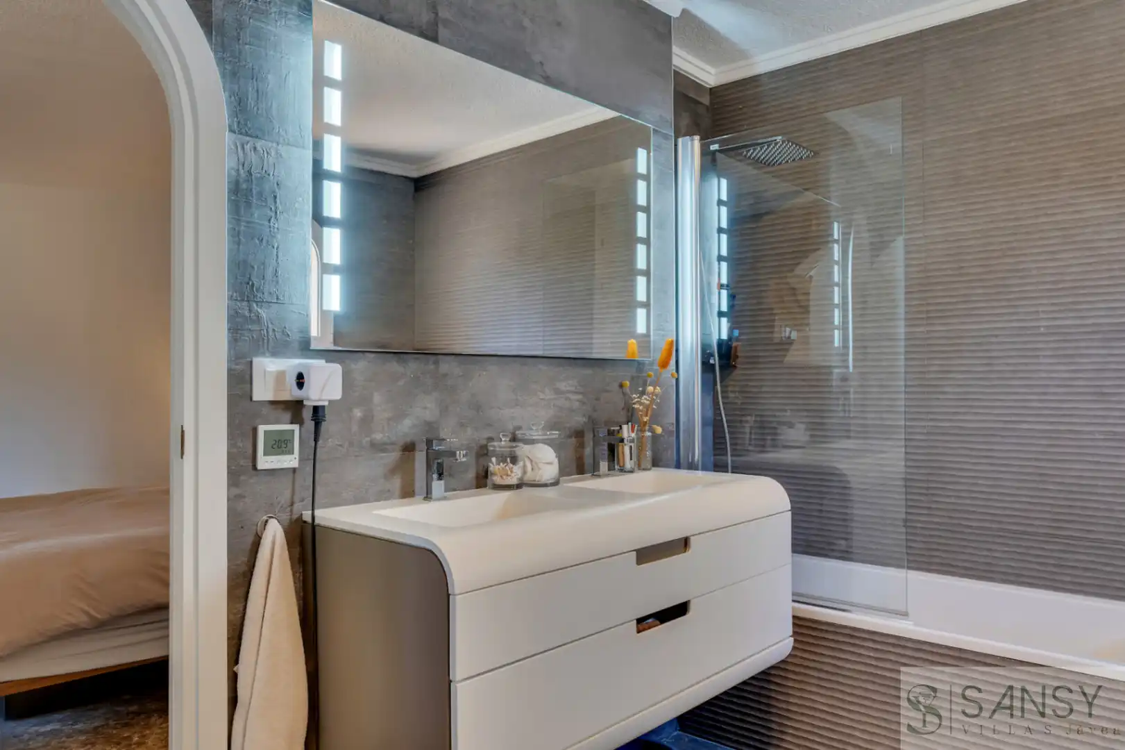 Bathroom of Houses for sale in Jávea / Xàbia  with Heating, Terrace and Storage room