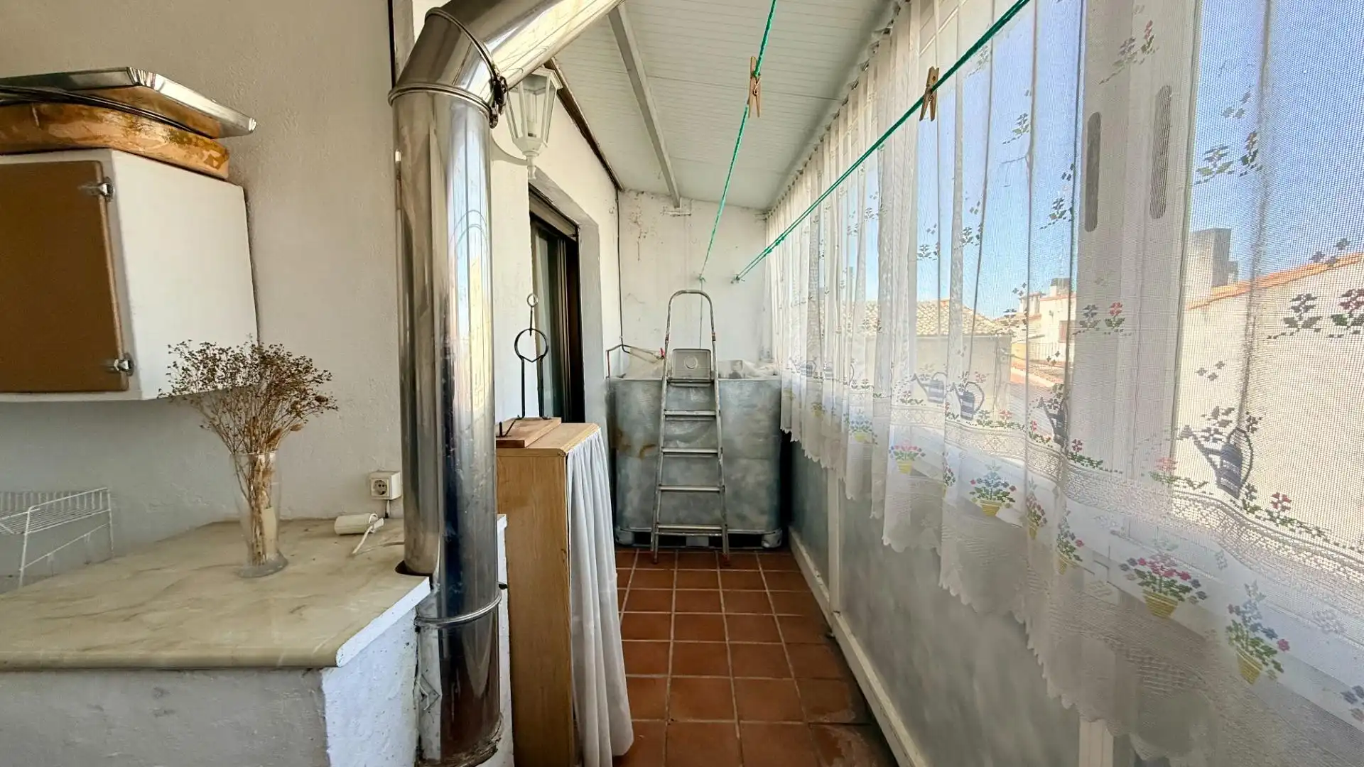 Terraza de Casa o chalet en venta en Lastras de Cuéllar con Calefacción, Jardín privado y Terraza
