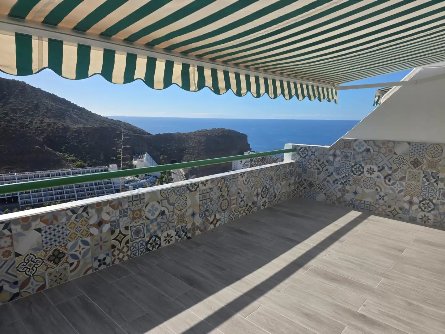 Terrassa de Apartament de lloguer en Mogán amb Terrassa, Moblat i Balcó