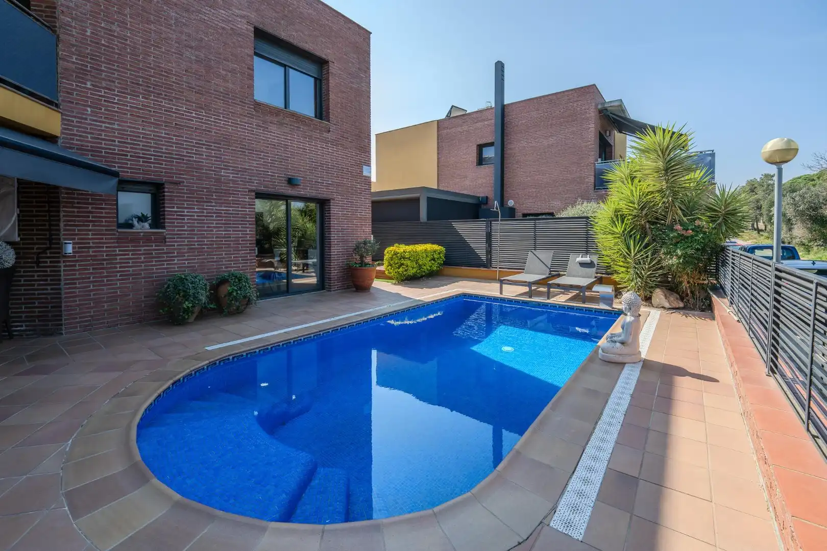 Piscina de Casa o xalet en venda en Lloret de Mar amb Calefacció, Jardí privat i Terrassa