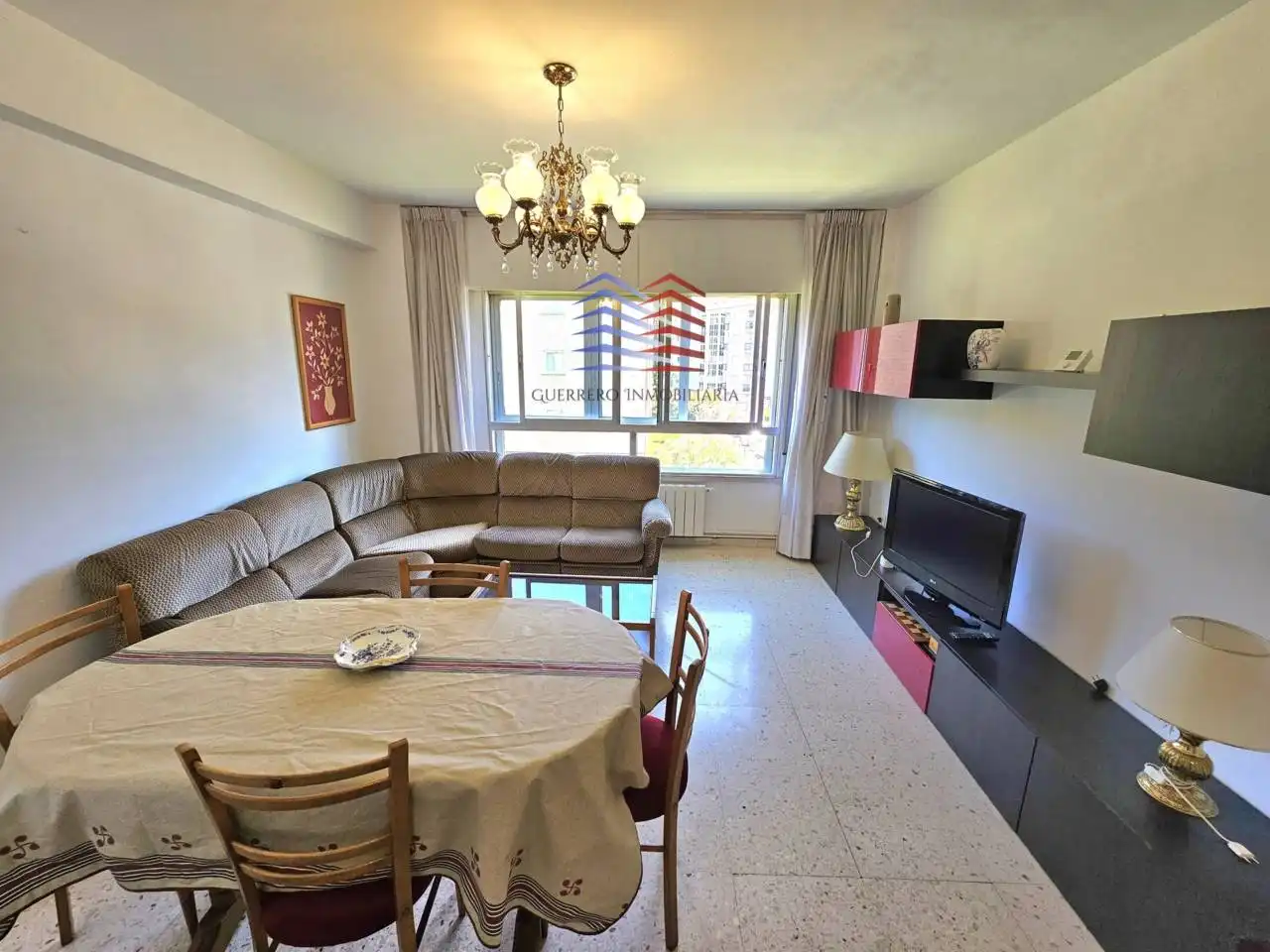 Sala de estar de Piso de alquiler en Ourense Capital  con Calefacción y Amueblado