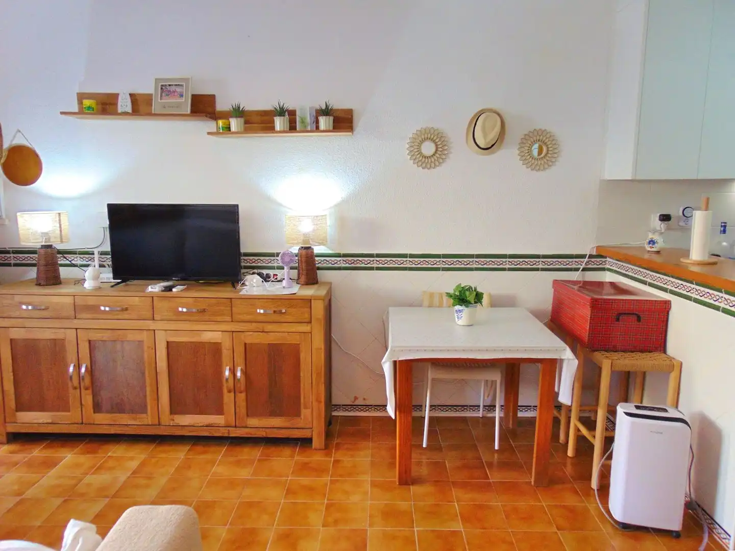 Sala d'estar de Planta baixa en venda en San Pedro del Pinatar amb Aire condicionat, Calefacció i Jardí privat