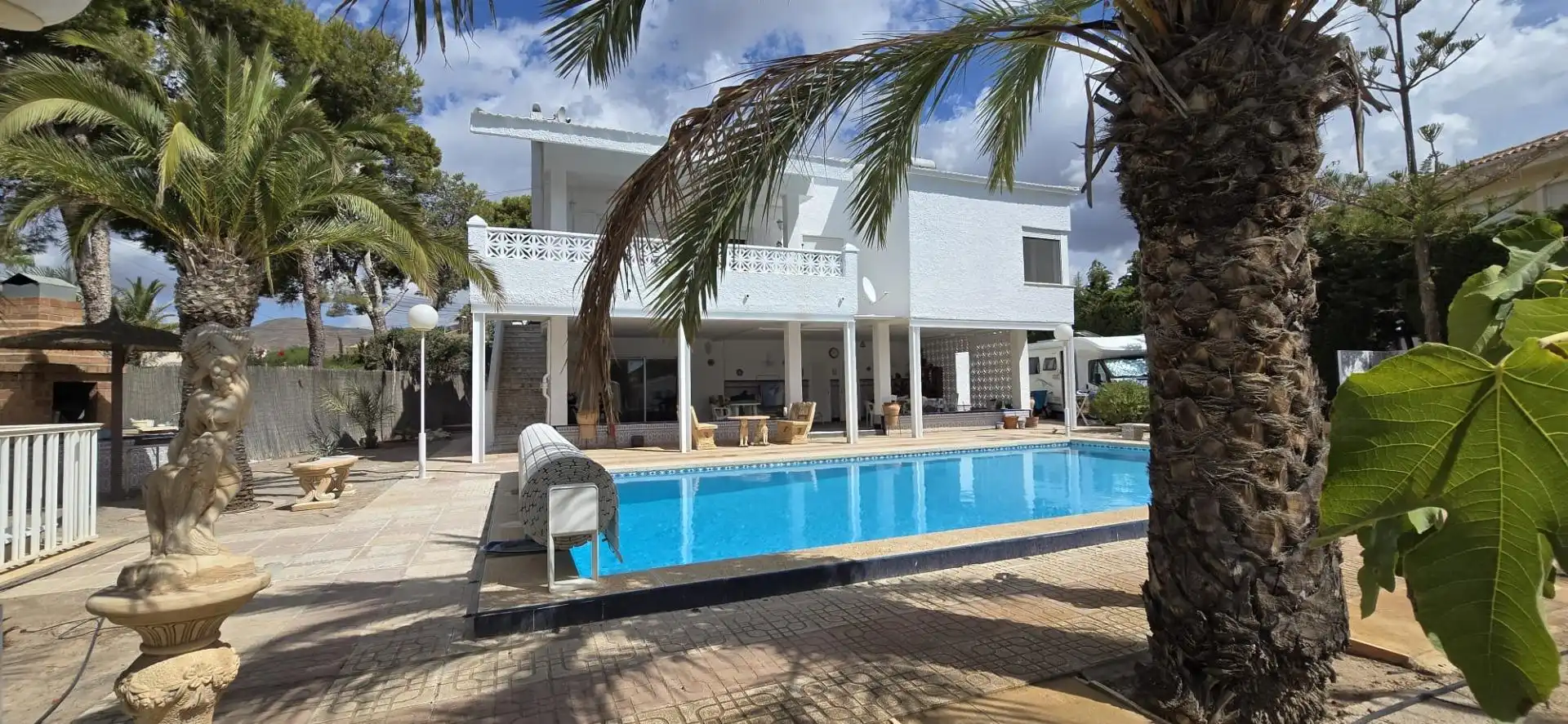 Piscina de Casa o xalet en venda en Cartagena amb Aire condicionat, Calefacció i Jardí privat