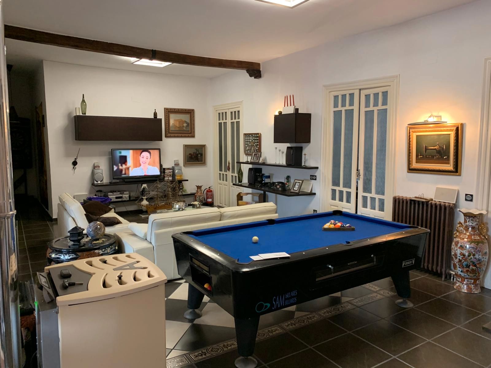 Sala d'estar de Pis en venda en Medina de Rioseco amb Calefacció, Moblat i Forn