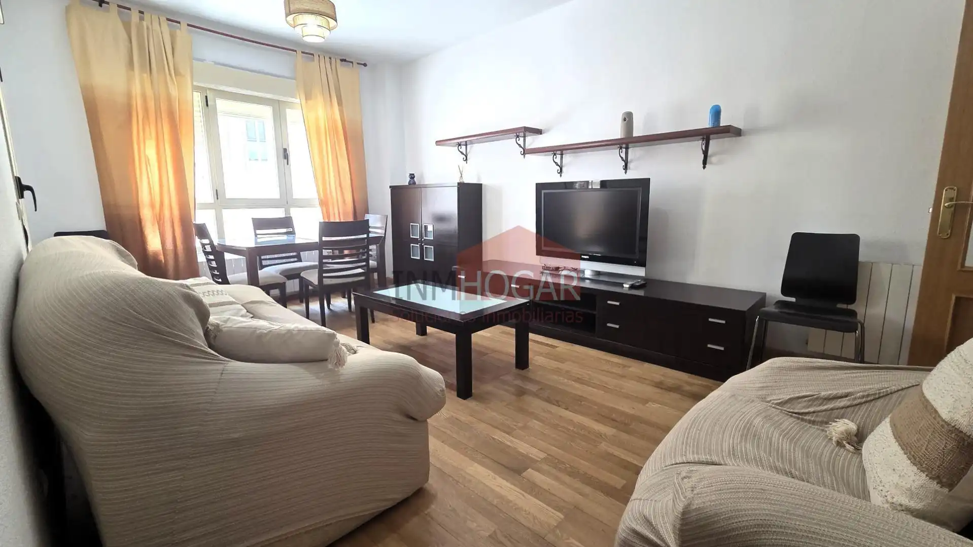 Living room of Flat for sale in Ávila  with Heating, Private garden and Terrace