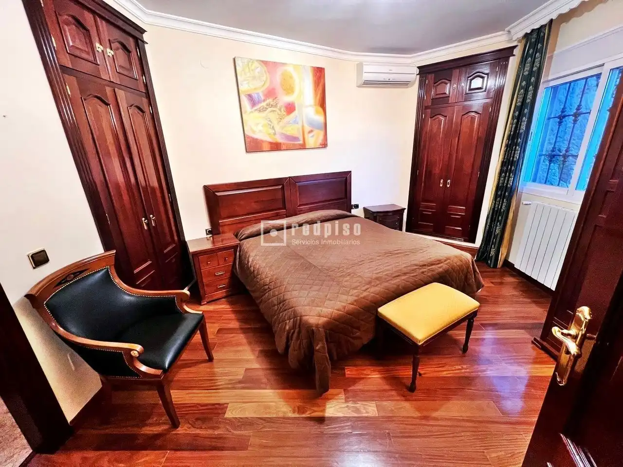 Bedroom of Houses for rent in Málaga  with Air Conditioner, Heating and Private garden
