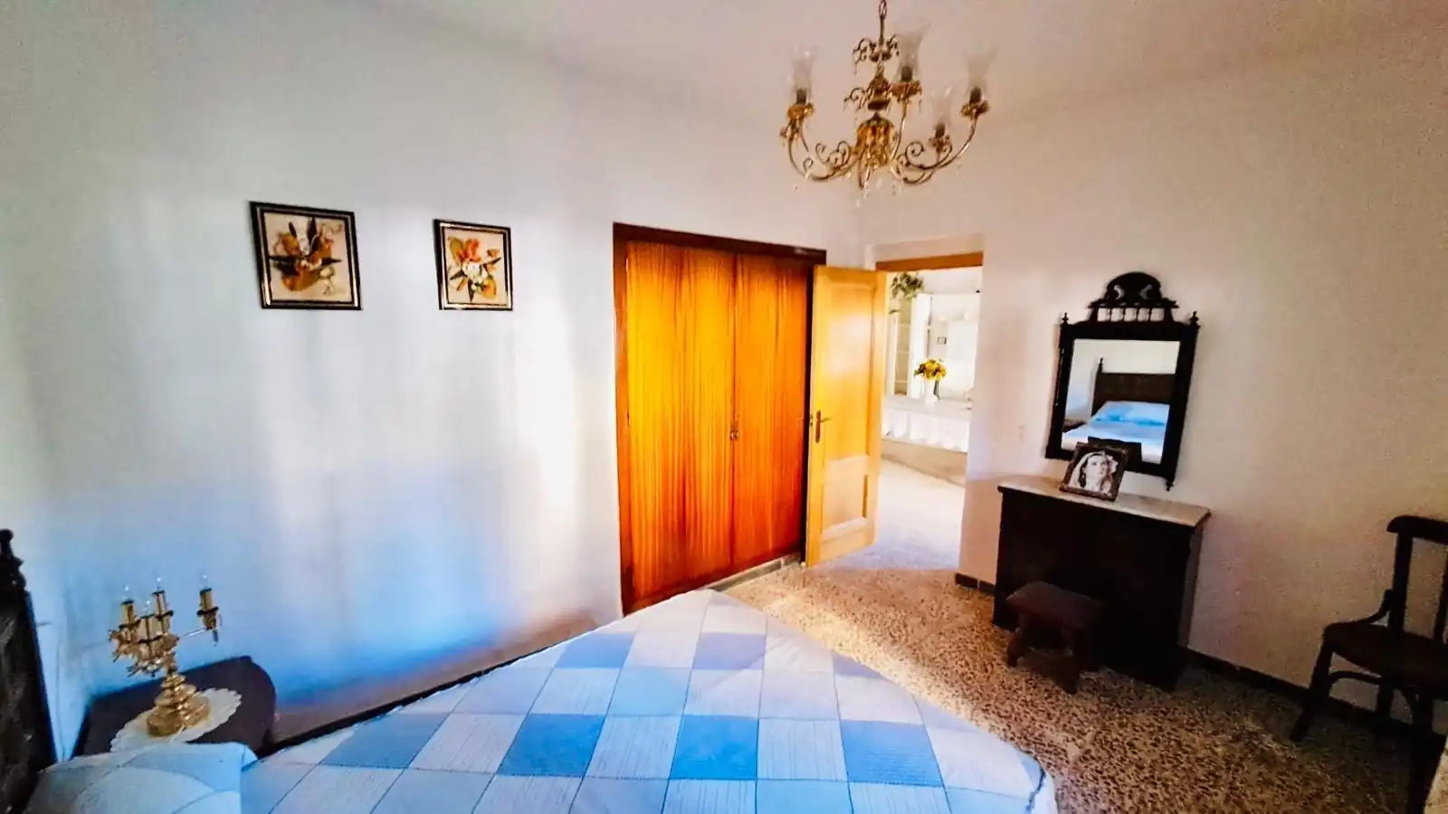 Bedroom of Detached homes for sale in Pulpí  with Private garden, Terrace and Furnished
