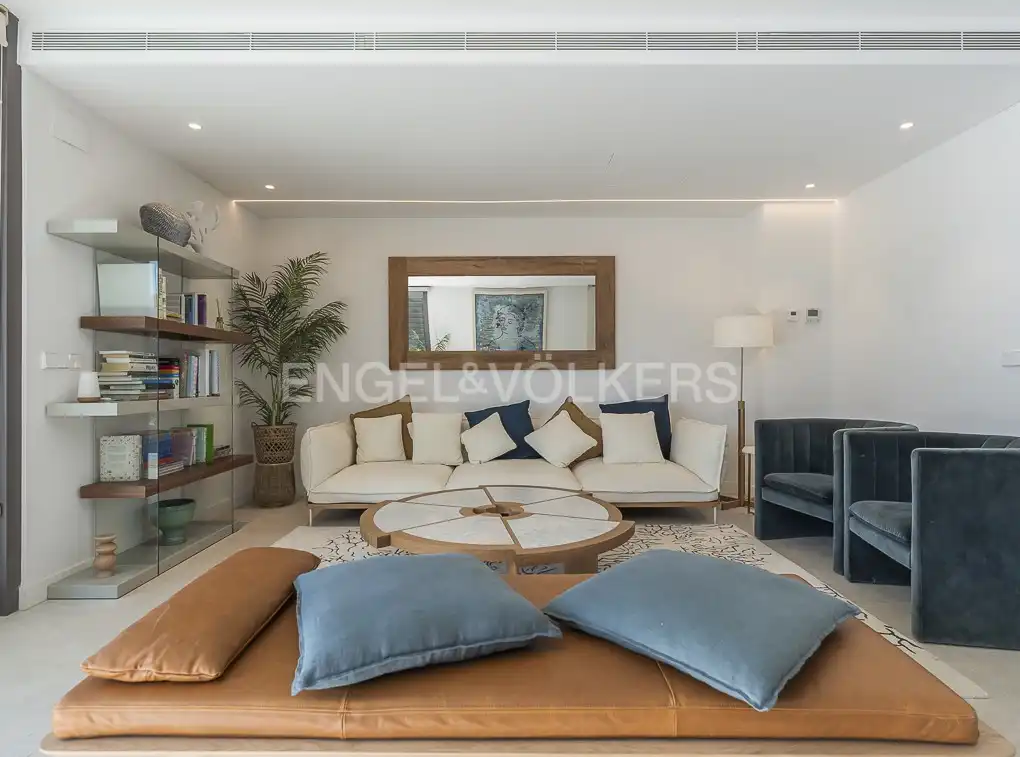 Living room of Detached homes for sale in Gavà  with Air Conditioner, Heating and Private garden