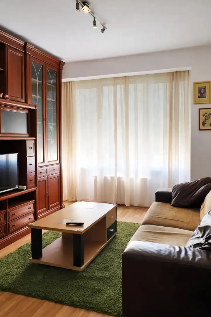 Living room of Flat for rent in Santander  with Heating, Furnished and Oven
