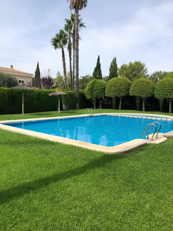 Piscina de Casa adosada de alquiler en Godella con Calefacción y Piscina