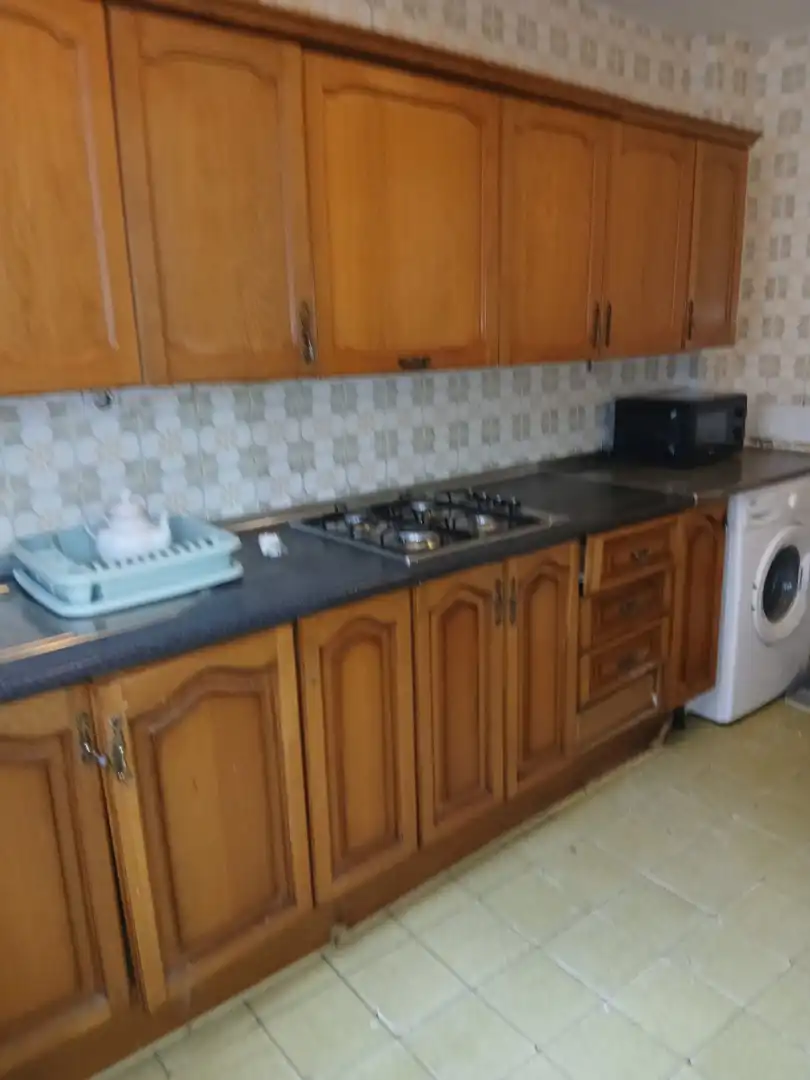 Kitchen of Flat for rent in Granada  with Terrace, Furnished and Washing machine