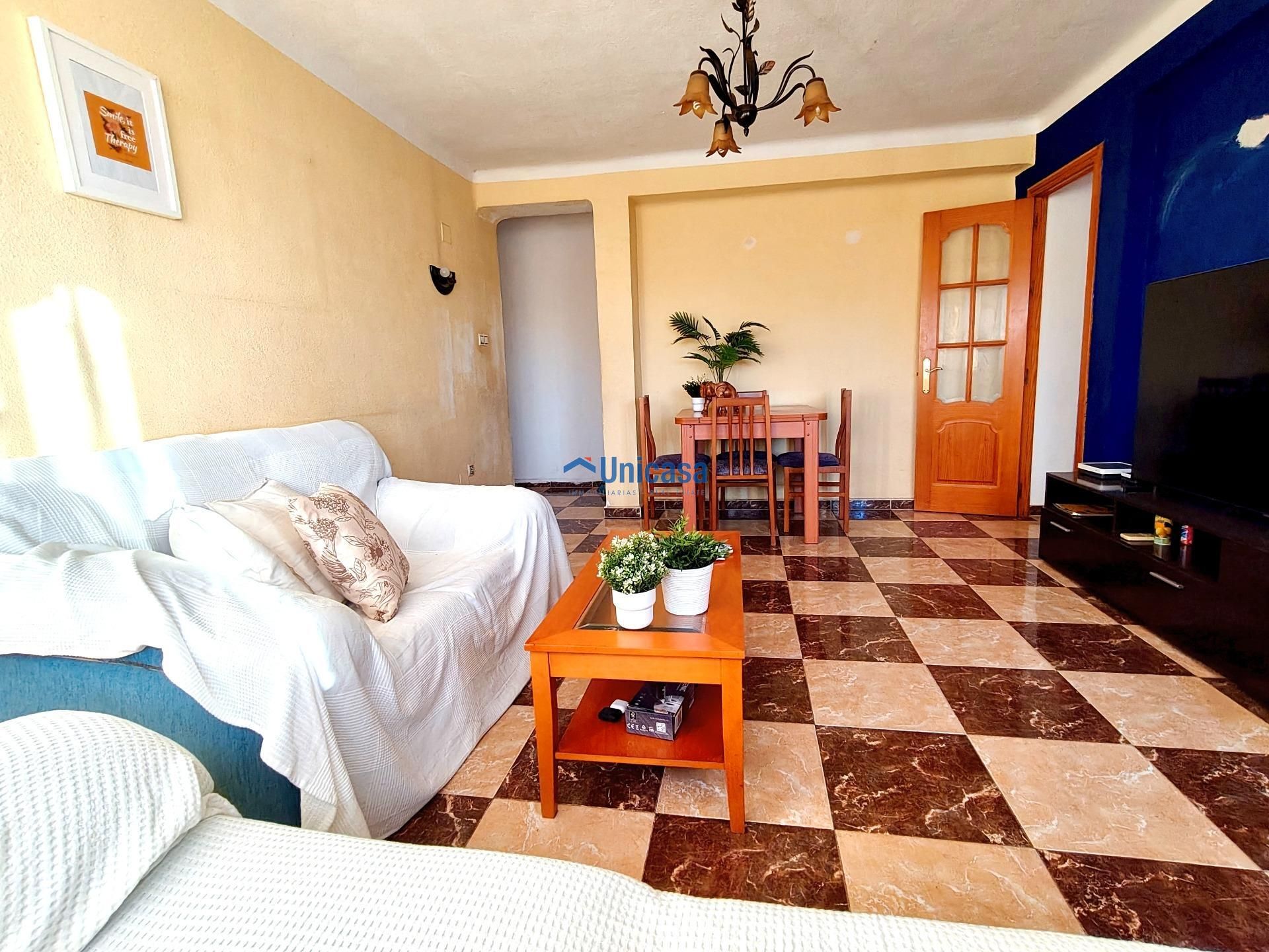 Sala d'estar de Pis en venda en Málaga Capital amb Aire condicionat i Calefacció