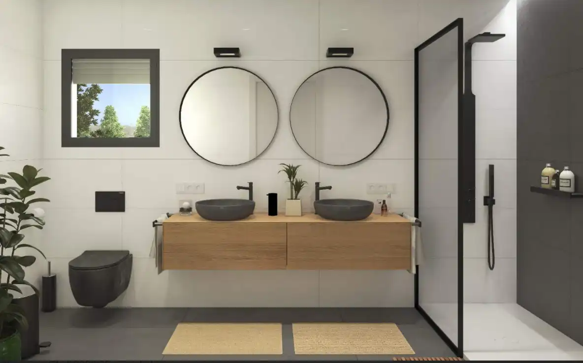 Baño de Casa o chalet en venta en Novelda con Jardín privado, Terraza y Piscina
