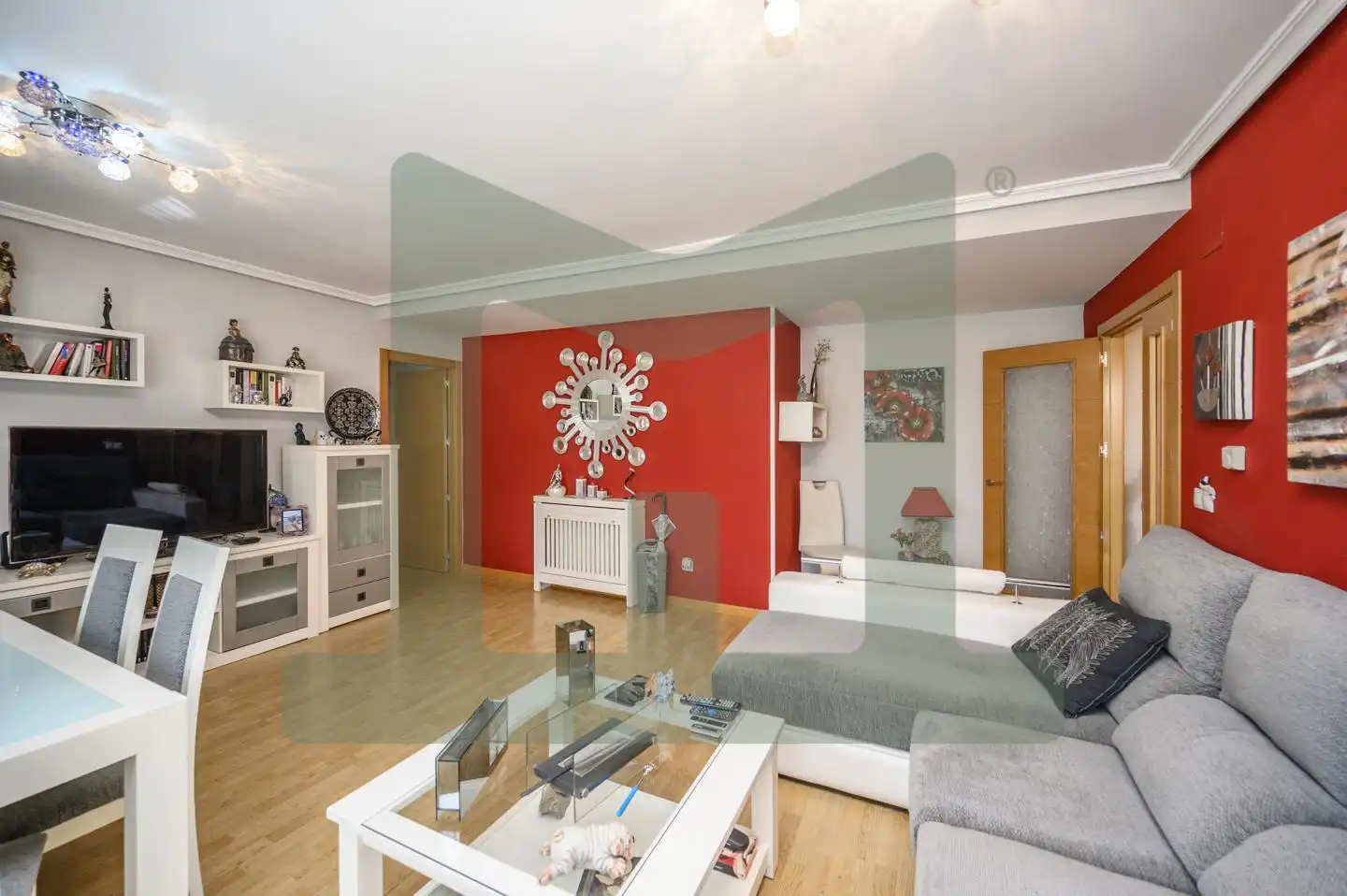 Sala de estar de Planta baja en venta en Illescas con Aire acondicionado, Calefacción y Terraza