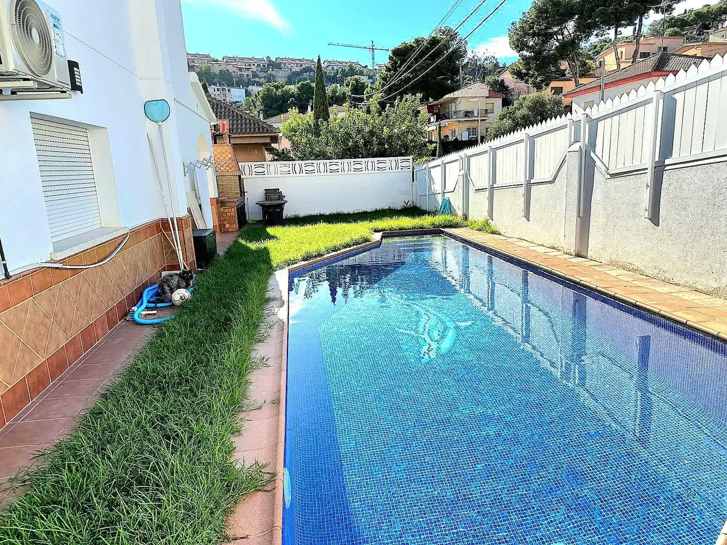 Swimming pool of Houses for sale in Calafell  with Private garden, Terrace and Swimming Pool