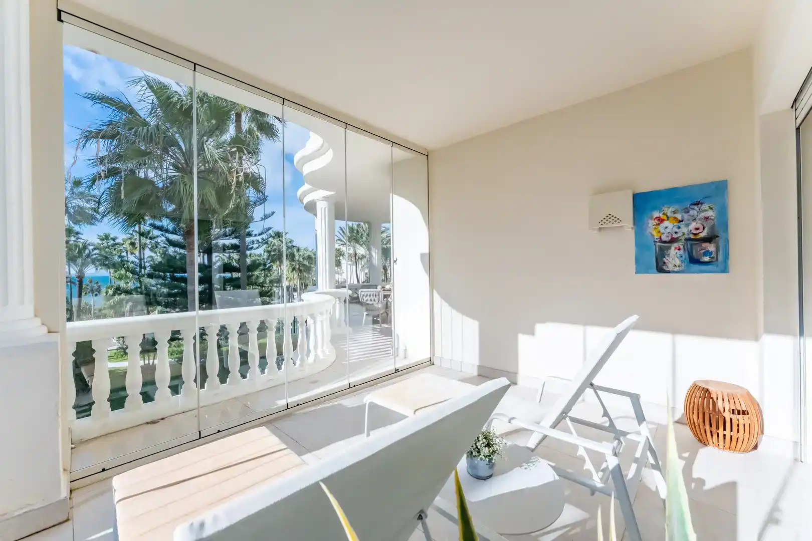 Terraza de Piso en venta en Estepona con Aire acondicionado, Piscina y Balcón