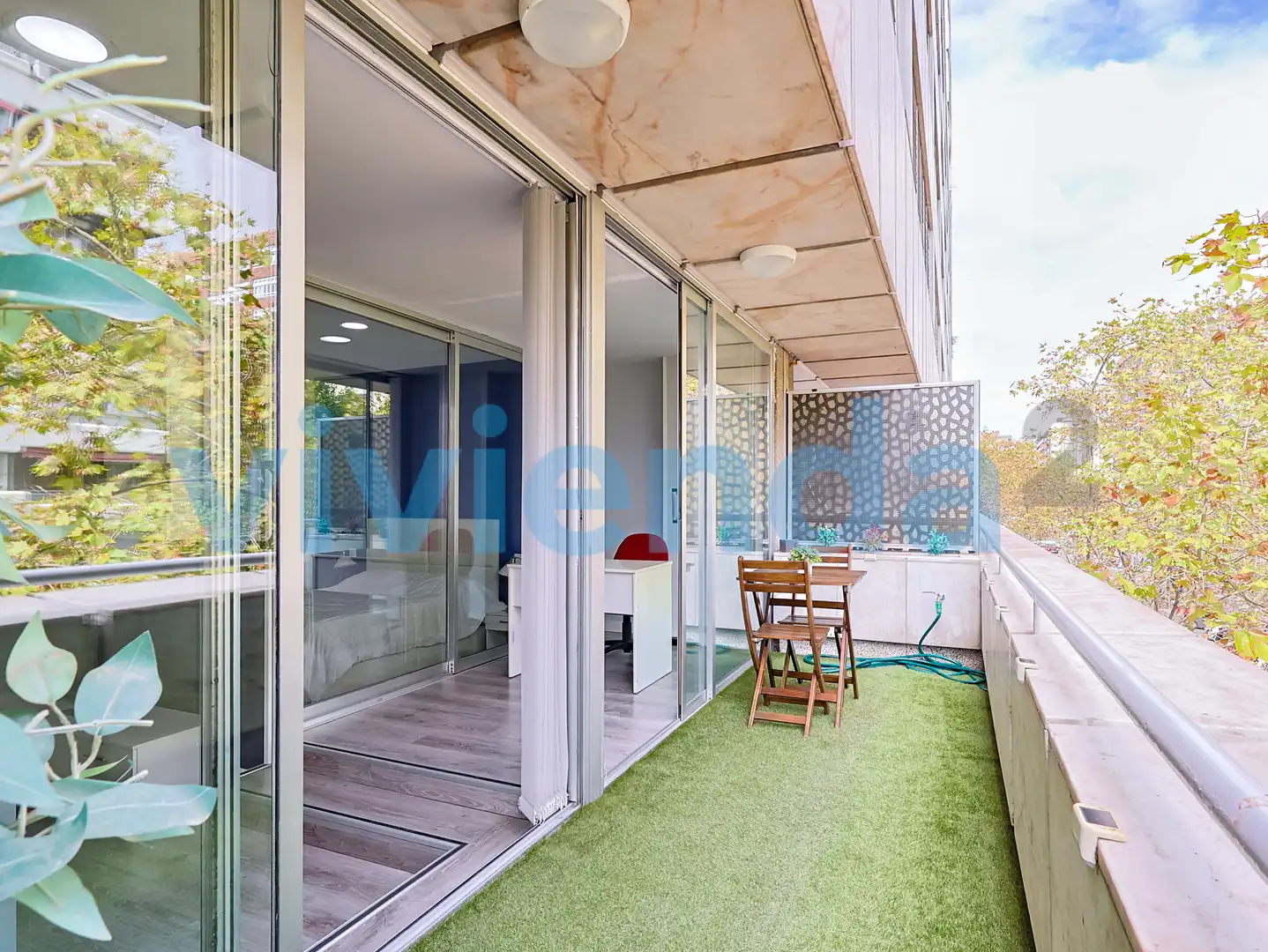 Terrasse von Wohnung zur Miete in Madrid mit Klimaanlage, Heizung und Terrasse