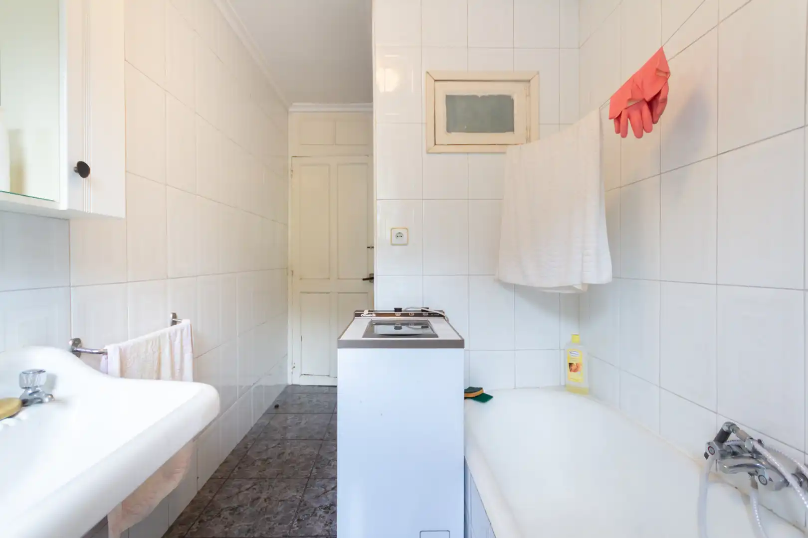 Badezimmer von Wohnung zum Verkauf in Mieres (Asturias) mit Heizung, Parkett und Möbliert