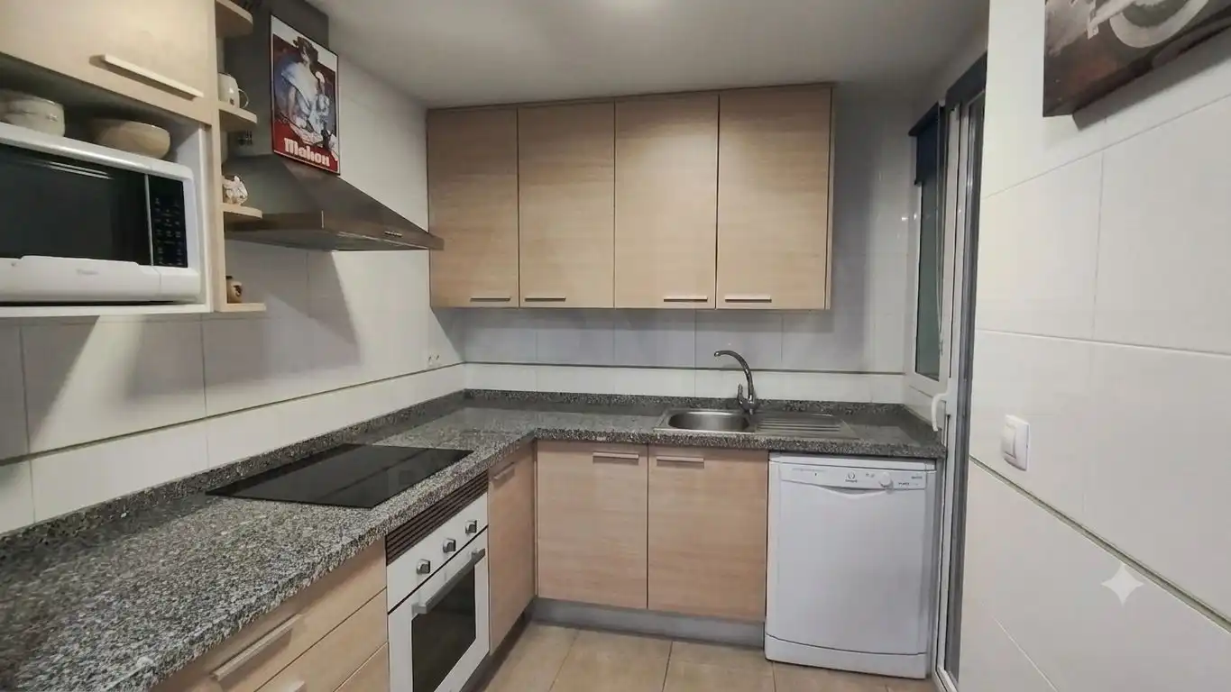 Küche von Wohnung zur Miete in Almazora / Almassora