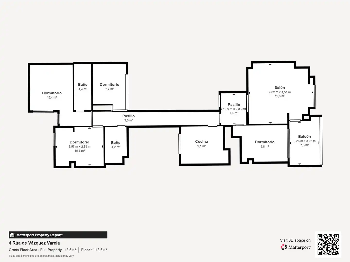 Piso en venta en Vigo  con Calefacción, Parquet y Terraza