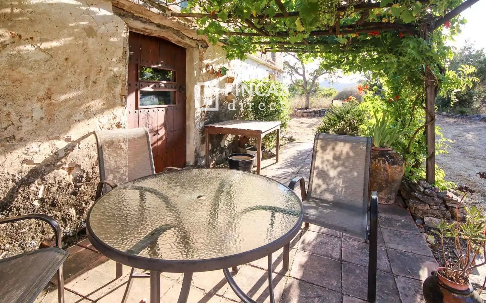 Terraza de Finca rústica en venta en Benifallet con Calefacción, Trastero y Amueblado
