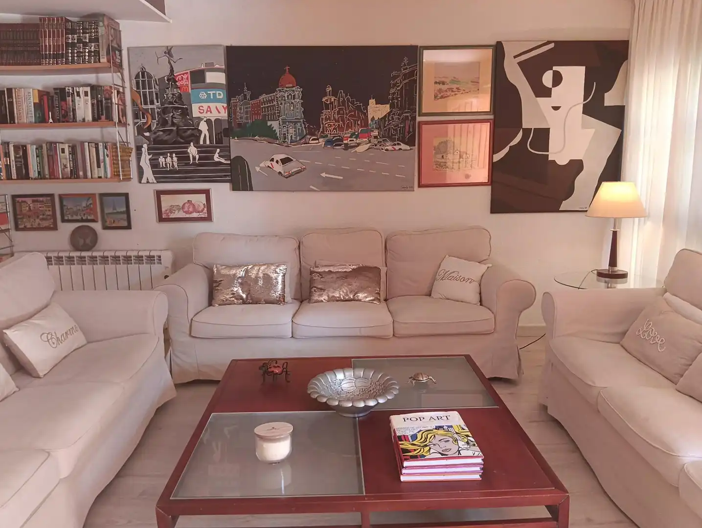 Living room of Detached homes for sale in Murcia  with Air Conditioner, Private garden and Terrace