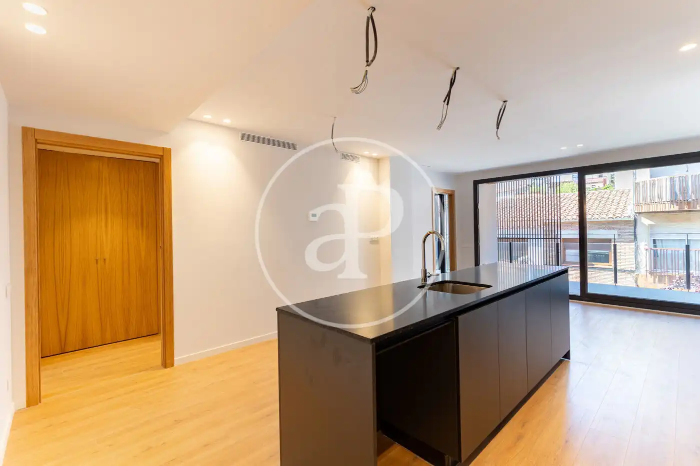 Cocina de Piso de alquiler en Sant Cugat del Vallès con Calefacción y Terraza