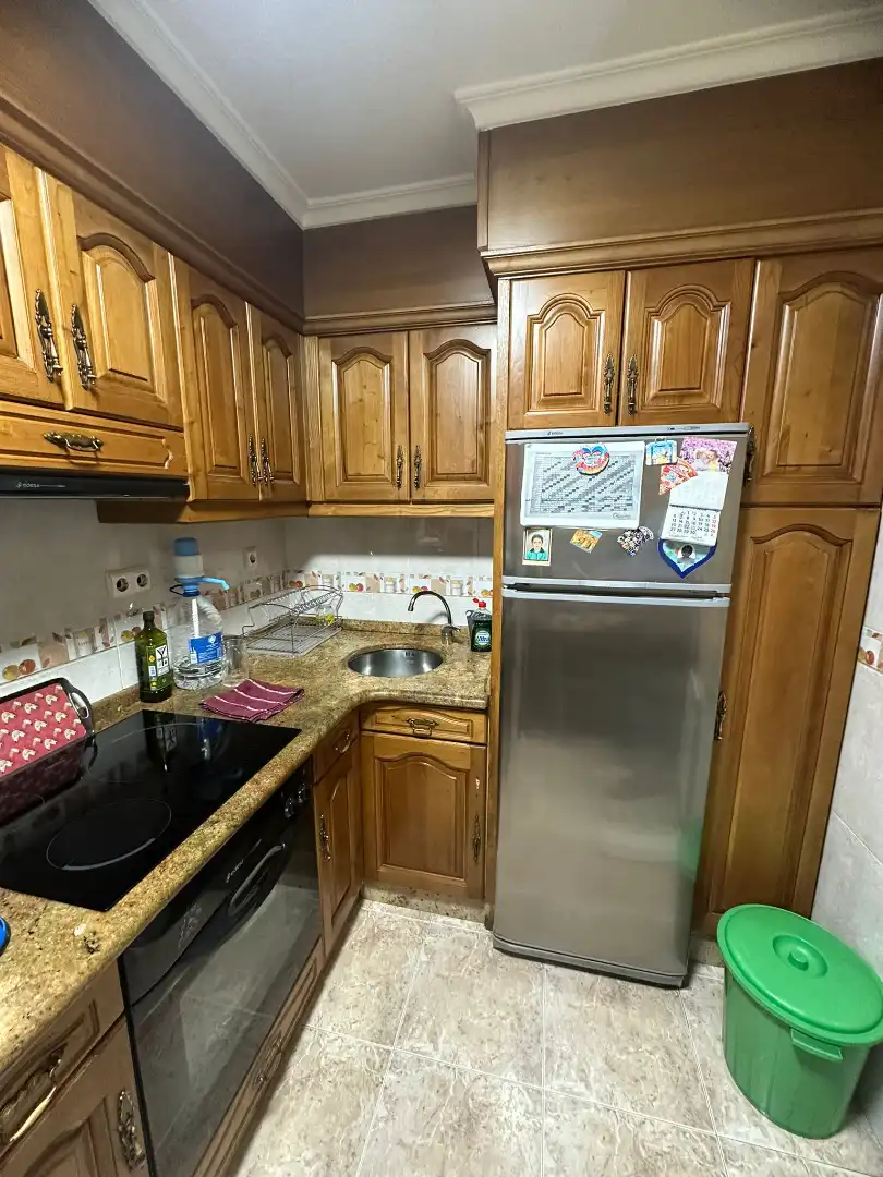 Küche von Wohnung zum Verkauf in Langreo mit Heizung, Abstellraum und Möbliert