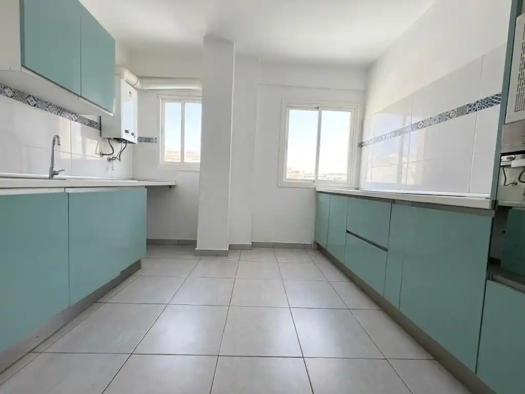 Kitchen of Flat for sale in Málaga  with Terrace, Furnished and Balcony