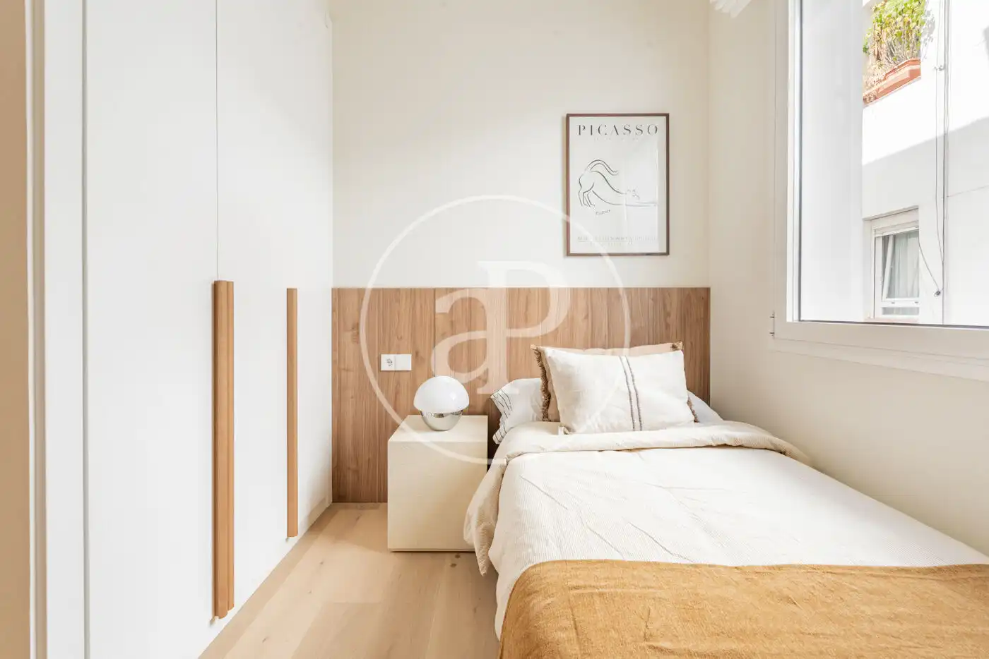 Bedroom of Flat for sale in Madrid  with Air Conditioner and Heating