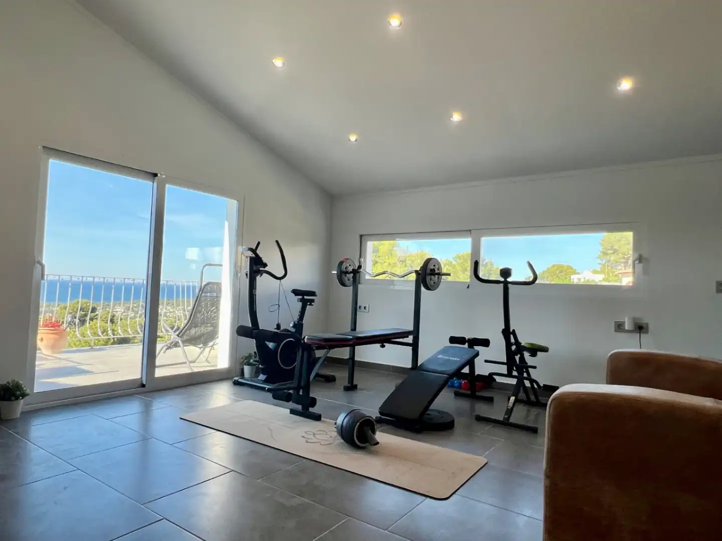 Living room of Houses for sale in Jávea / Xàbia  with Air Conditioner, Heating and Terrace